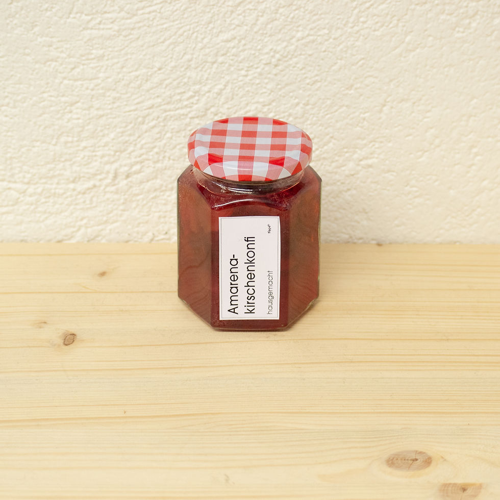 Amarenakirschenkonfi - Hausgemacht