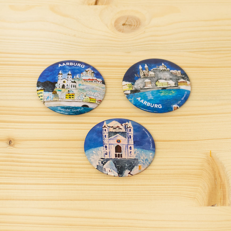 Kühlschrankmagnet - Winter