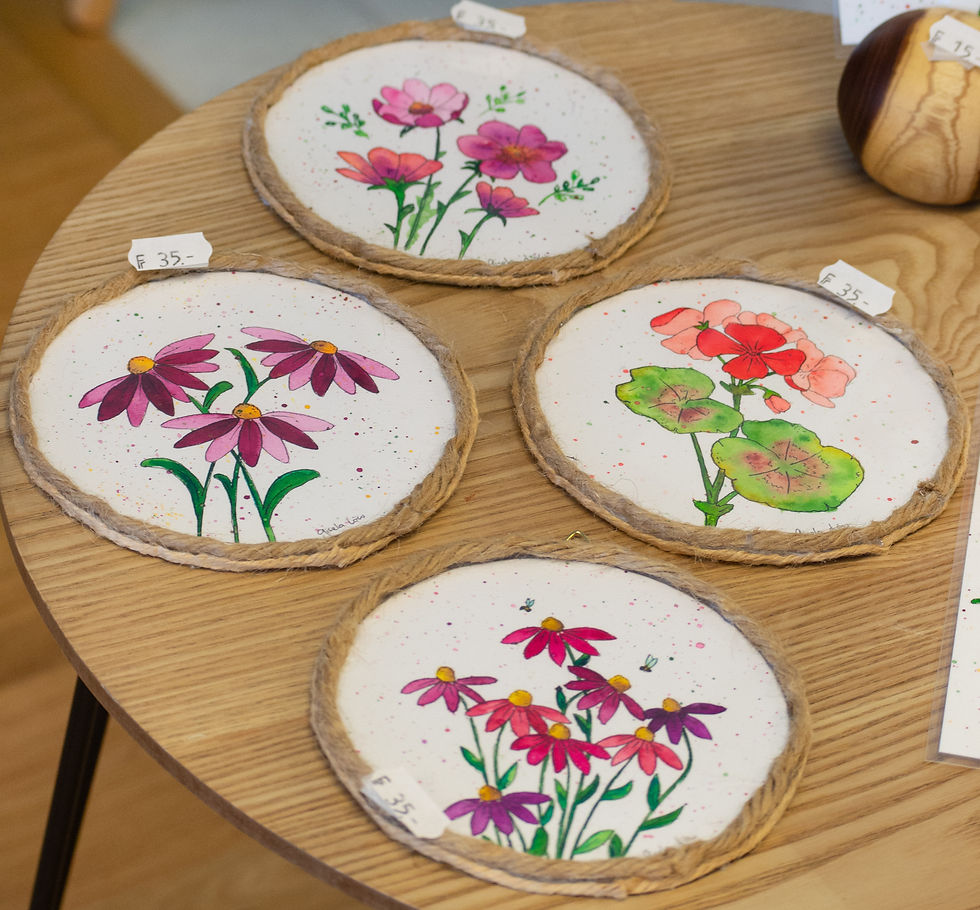 Miniaturbild: Blumen Bild Schmuckkörbchen