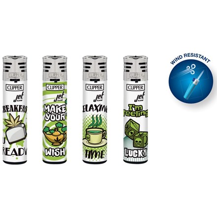 WINDPROOF CLIPPER 420 WORDS REFILLABLE LIGHTER