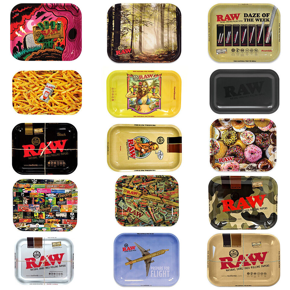 DIFFERENT RAW ROLLING TRAYS