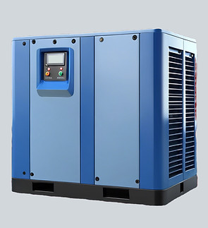 screw Air compressor_blue color _no logo