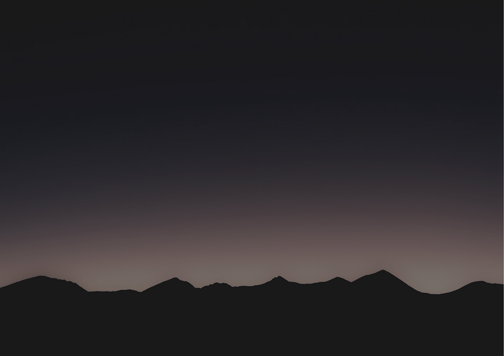 Black Gradient Funeral Tri-fold Brochure