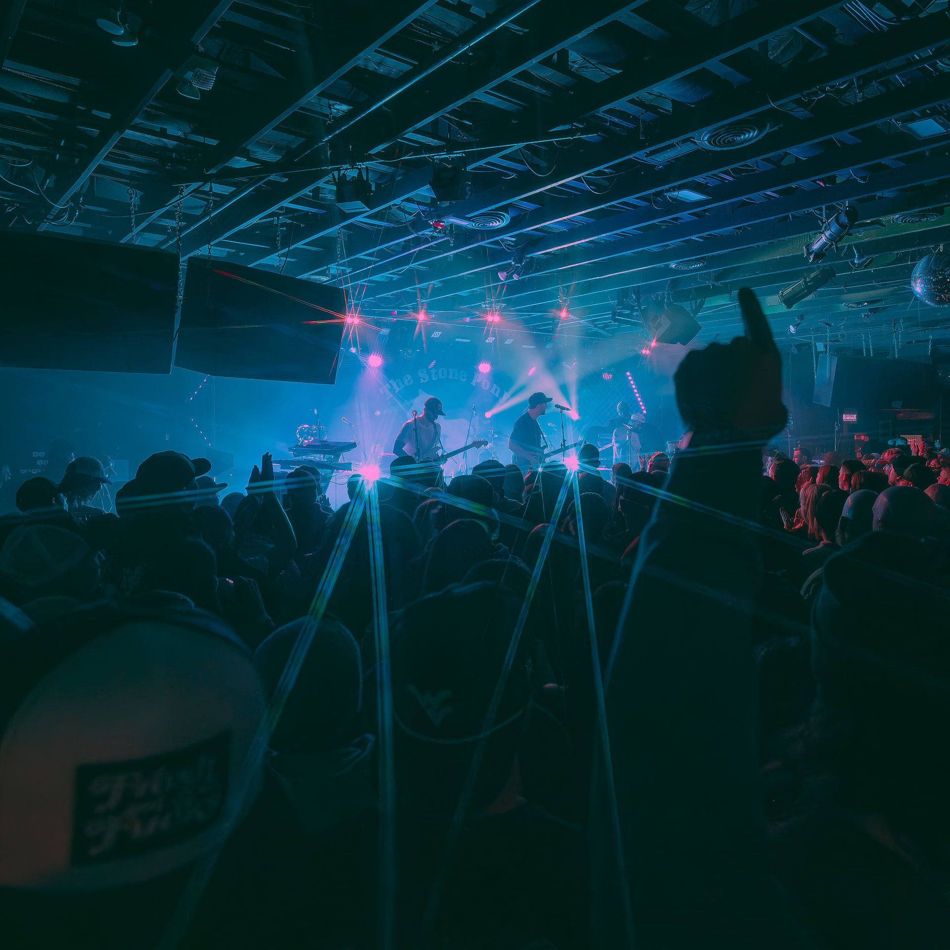 A concert photo of Tropidelic performing live at The Stone Pony in Asbury Park, NJ. The photo is taken by concert and portrait photographer Ryan Downey Jr. for S!CK Entertainment
