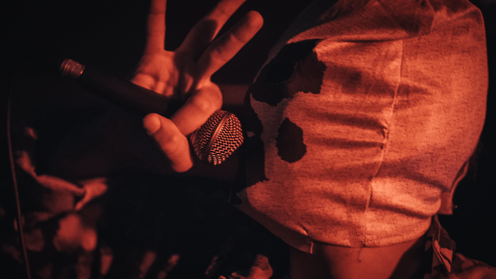 Concert photo of FIGHT CLVB performing live at Warsaw in NYC. Photo is taken by concert and portrait photographer Ryan Downey Jr. for S!CK Entertainment