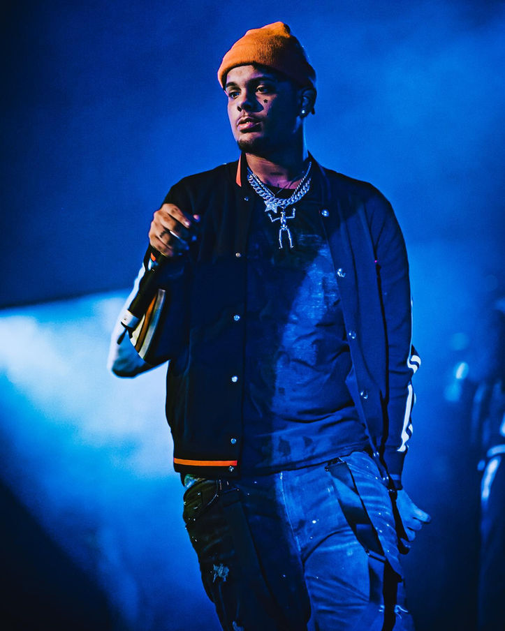 Concert photo of Smokepurpp performing live at Starland Ballroom in Sayreville, NJ. Photo is taken by concert and portrait photographer Ryan Downey Jr. for S!CK Entertainment