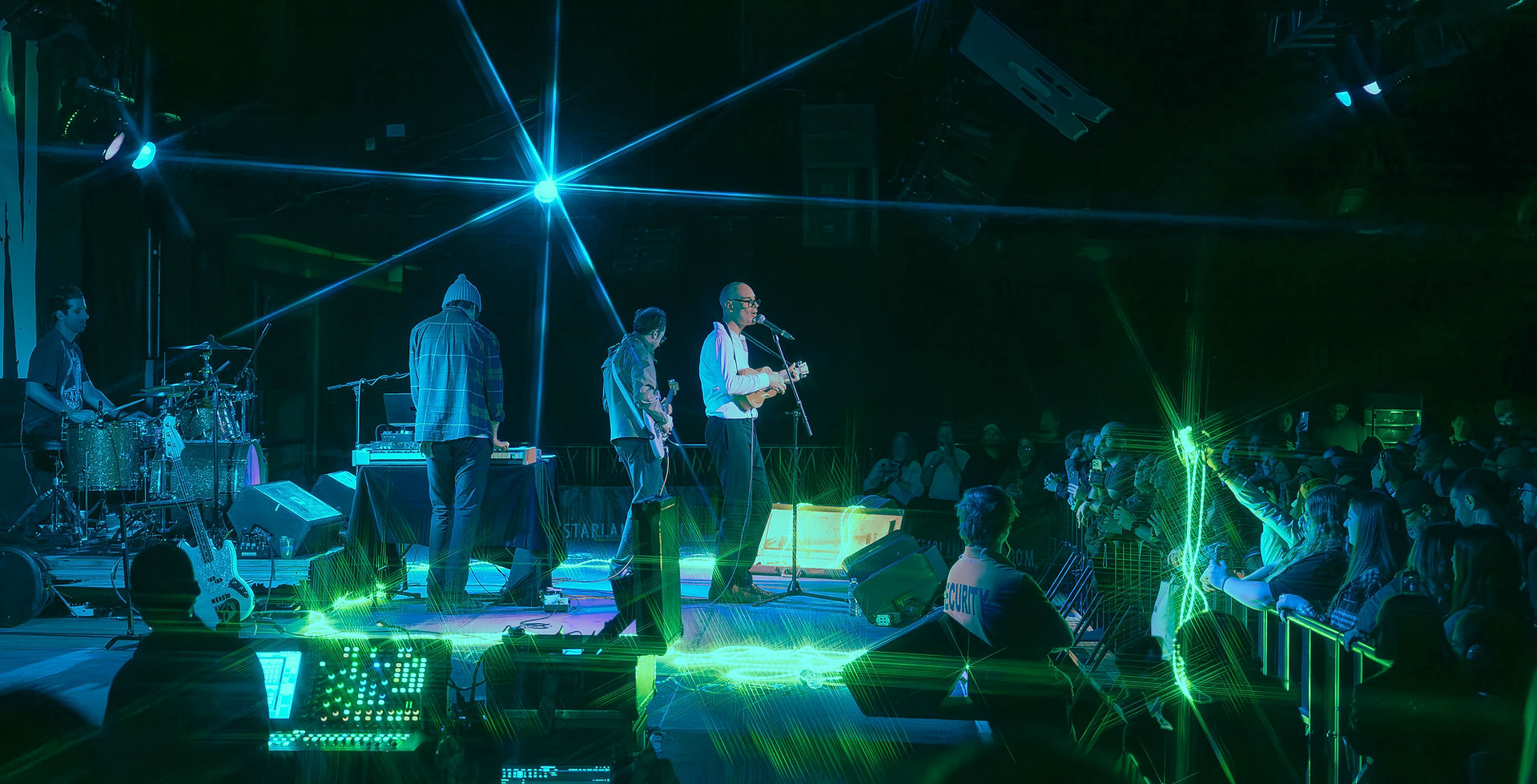 A concert photo of Hellogoodbye performing live at Starland Ballroom in Sayreville, NJ. The photo is taken by concert photographer Ryan Downey Jr for S!CK Entertainment