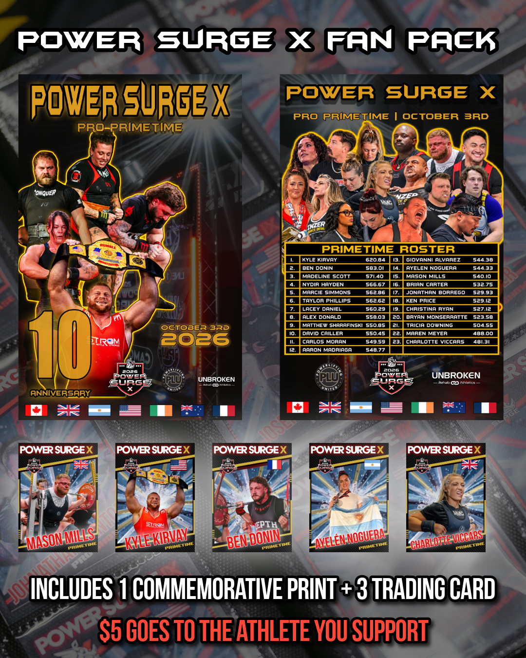 Power Surge X Fan Pack