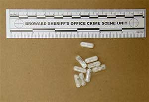 Cápsulas de Flakka incautadas en EEUU