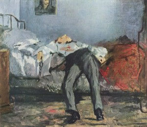 El suicidio de Édouard Manet