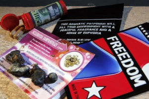 Envases con Nuevas sustancias psicotrópicas o Legal Highs