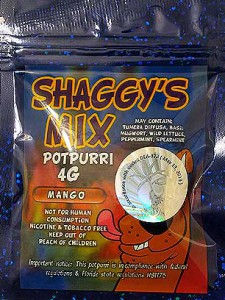 Bolsita de Cannabinoides sintéticos. Shaggy´s mix