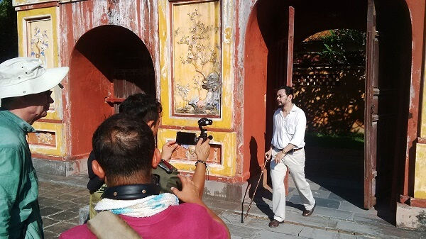Vietnam fixer arranged the permit for Channel NewsAsia film crew to shoot in Imperial city of Hue