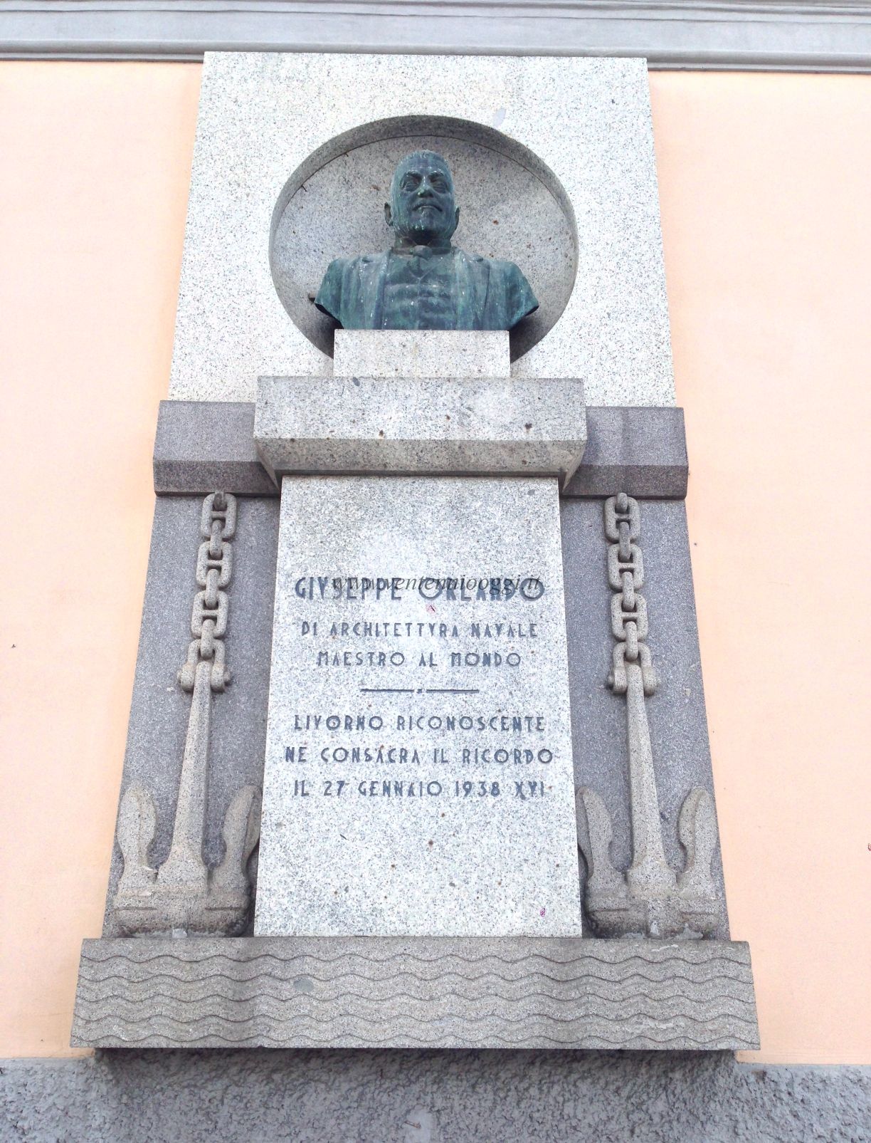 Livorno Monumento A Giuseppe Orlando Ago17.JPG