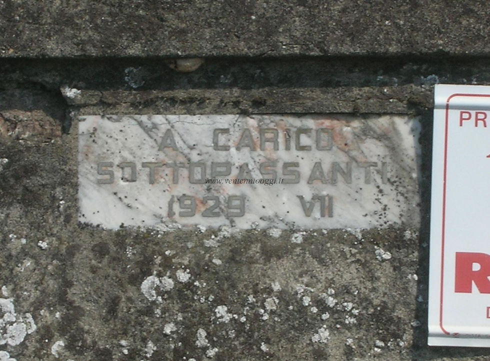 Acquedotto a Pieve Terzagni