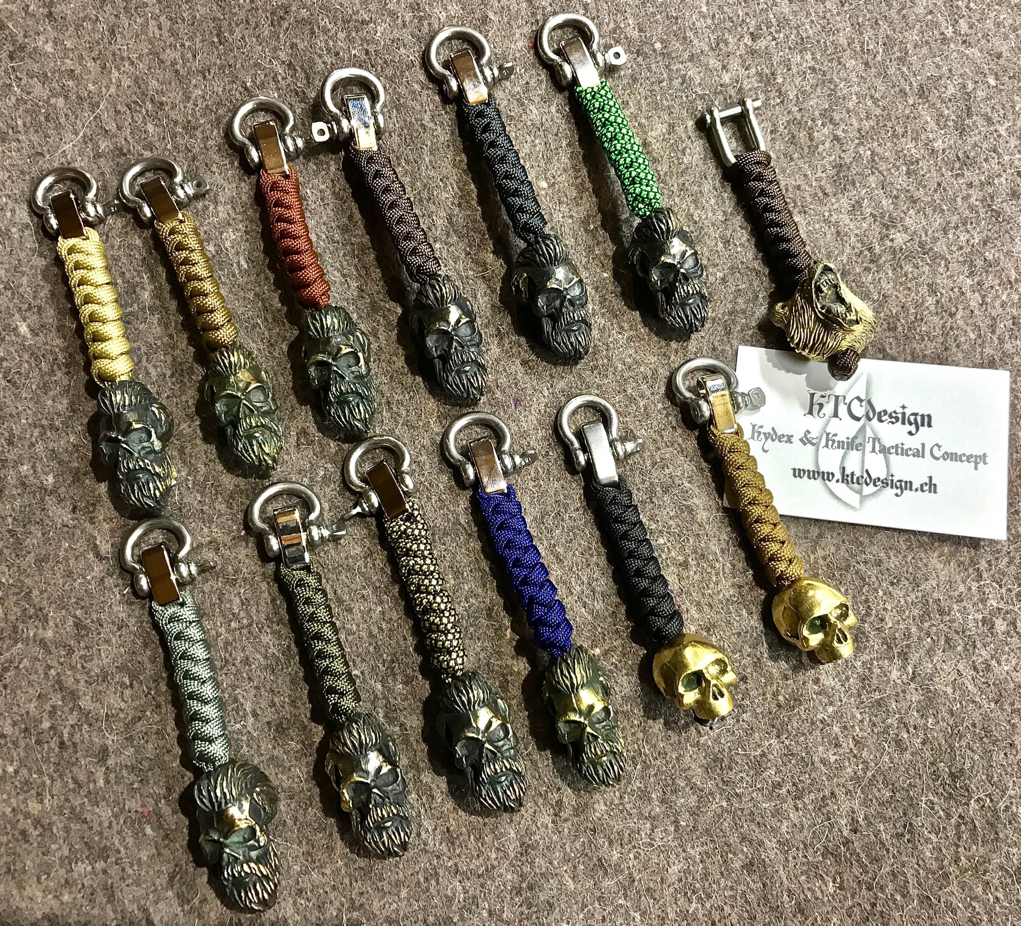 Porte Clefs tête en Bronze