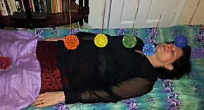 Chakra Shower is the Healing Sessions where you balance your chakra system and activate you self-healing abilities