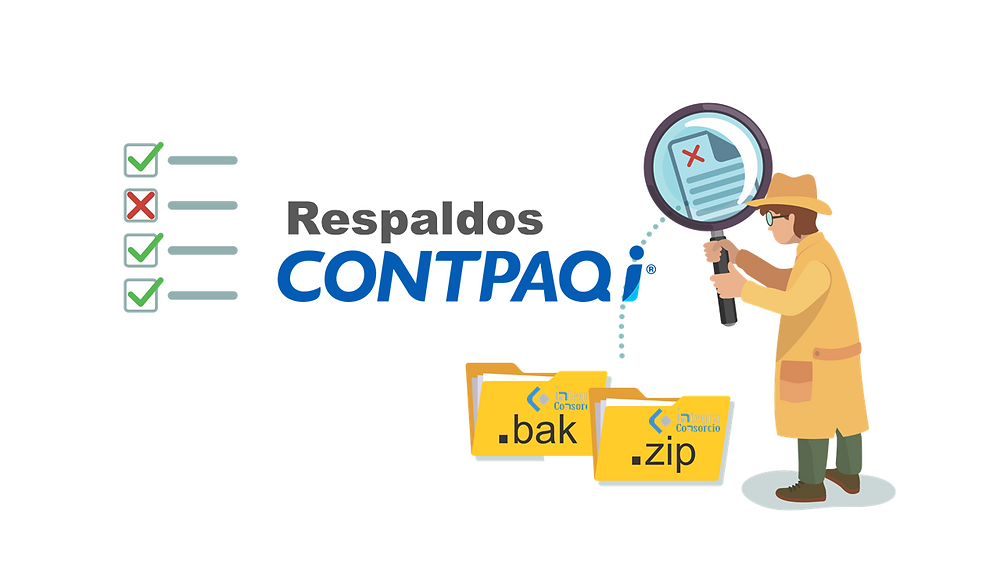 error en respaldos contpaqi contapaq compac