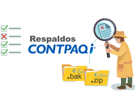 Generar respaldos .bak y .zip en CONTPAQi