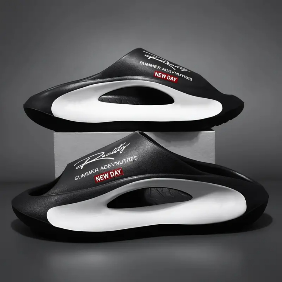 Miniatura: Chinelos masculinos e femininos fashion