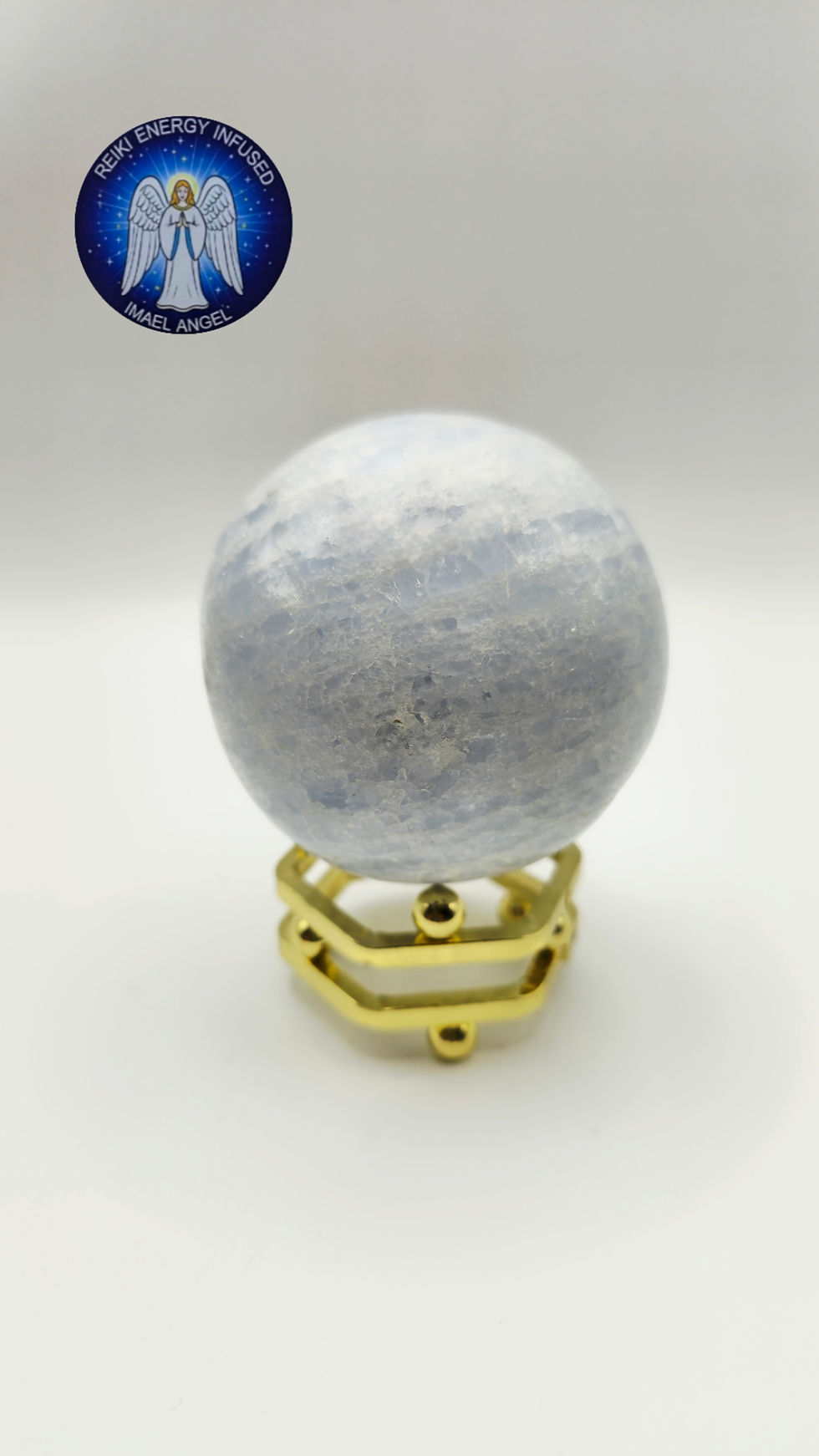 Celestite~ Reiki Infused. Lights Code