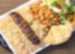 Kofta Kabob Plate (ground beef/lamb)