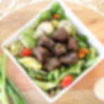 Beef Kabob Salad