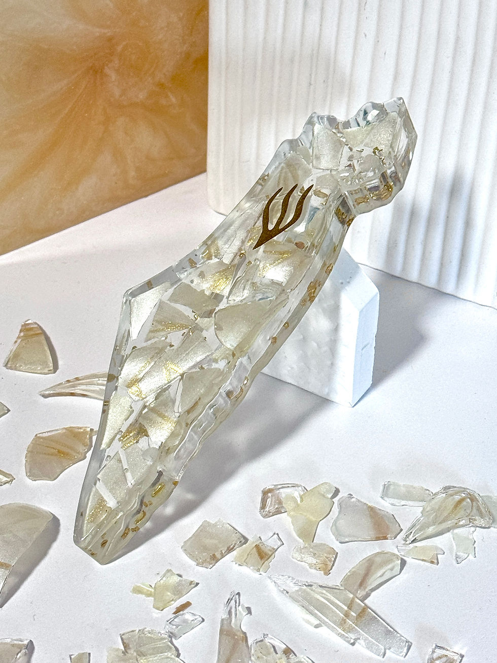 Thumbnail: Map of Israel Mezuzah case to be created with your wedding glass shards