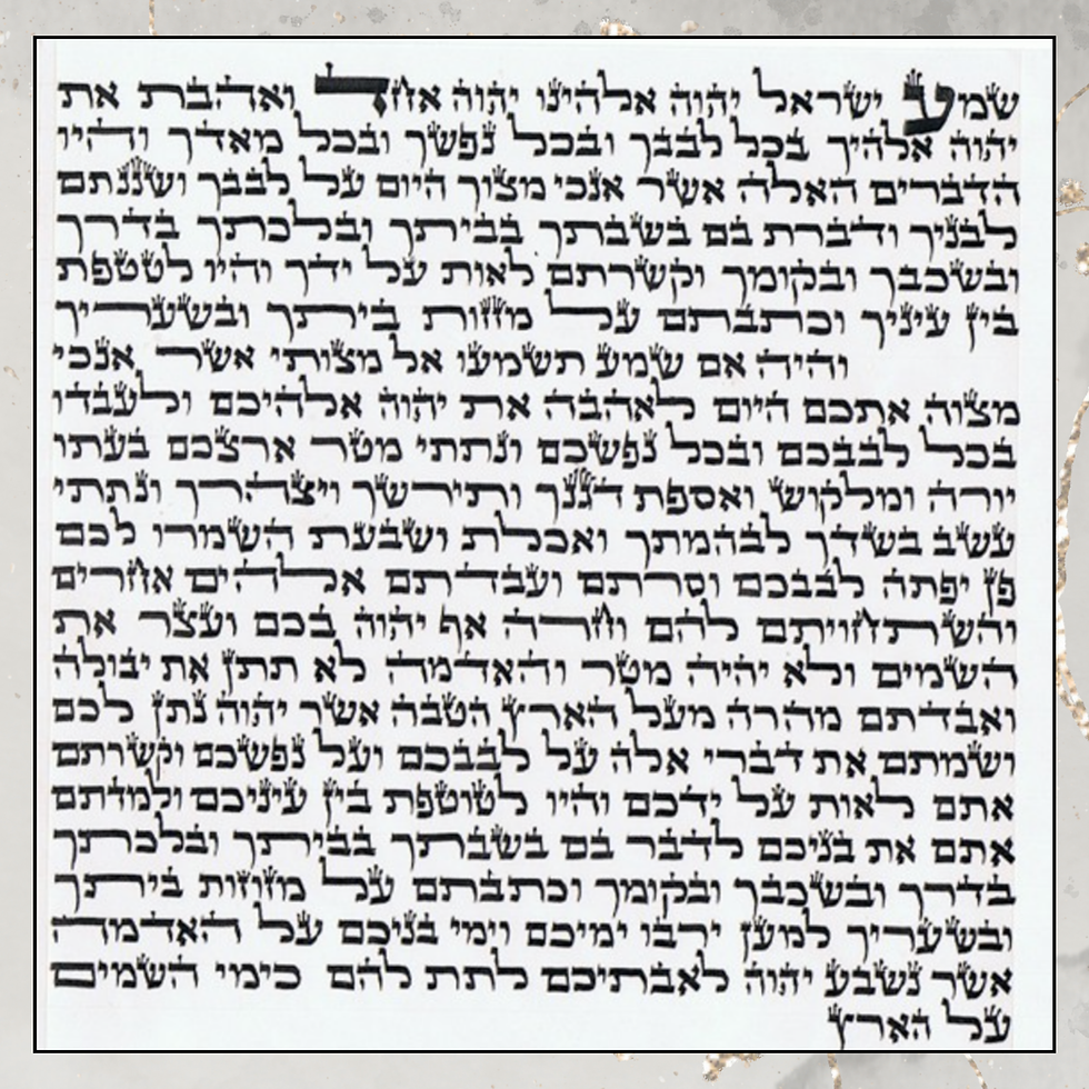 Thumbnail: Kosher Mezuzah Scroll