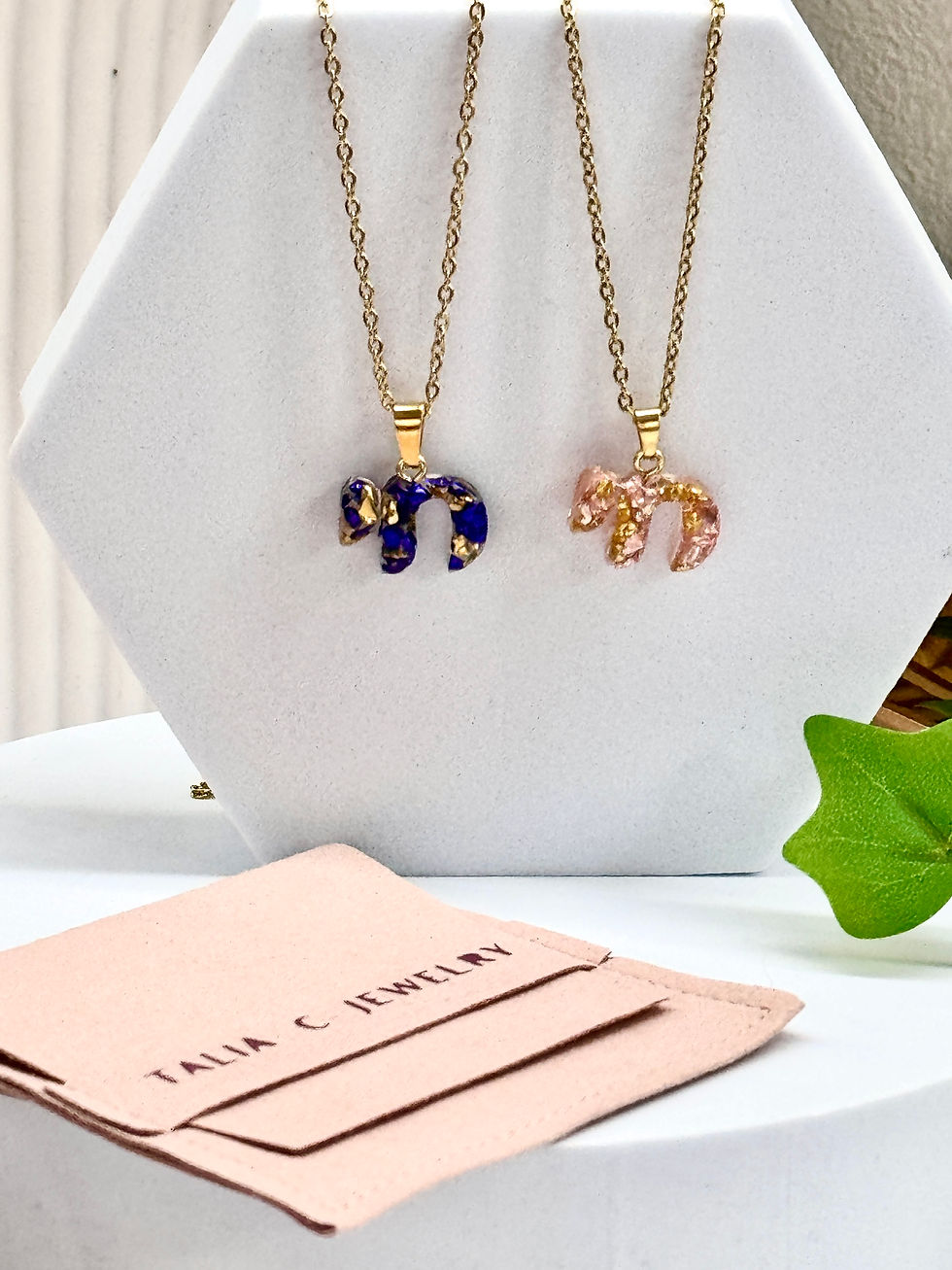 Thumbnail: Custom Modern Chai Necklace