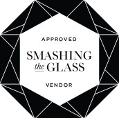 Smashing the glass logo