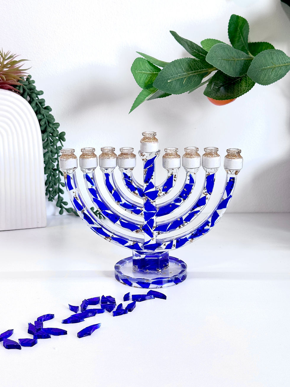 Thumbnail: Classic Hanukkiah: Personalize Your Chuppah Kit