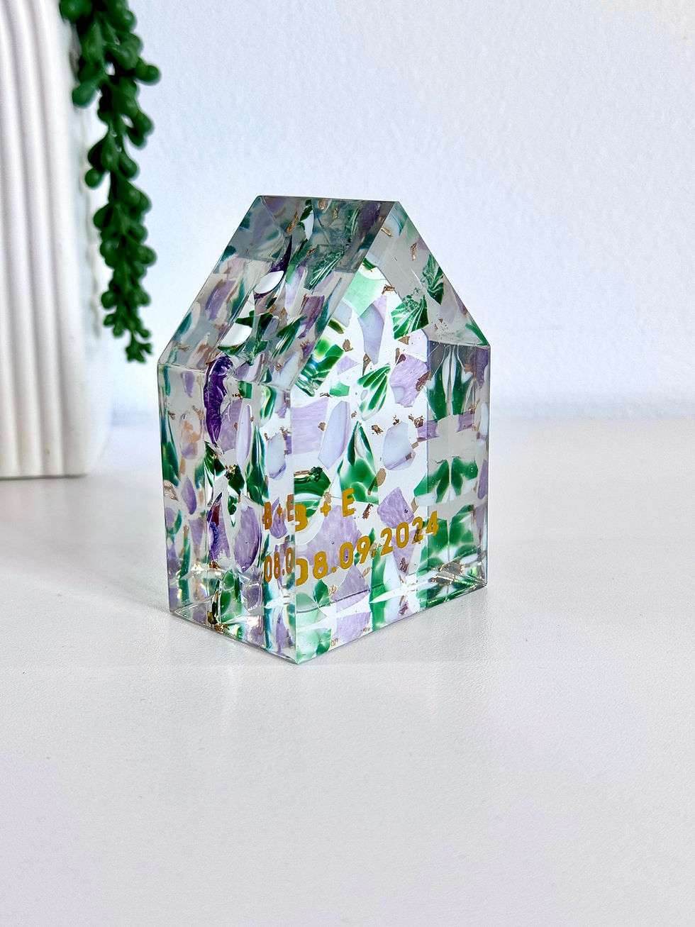 Thumbnail: Resin Block House: Personalize Your Chuppah Kit Price