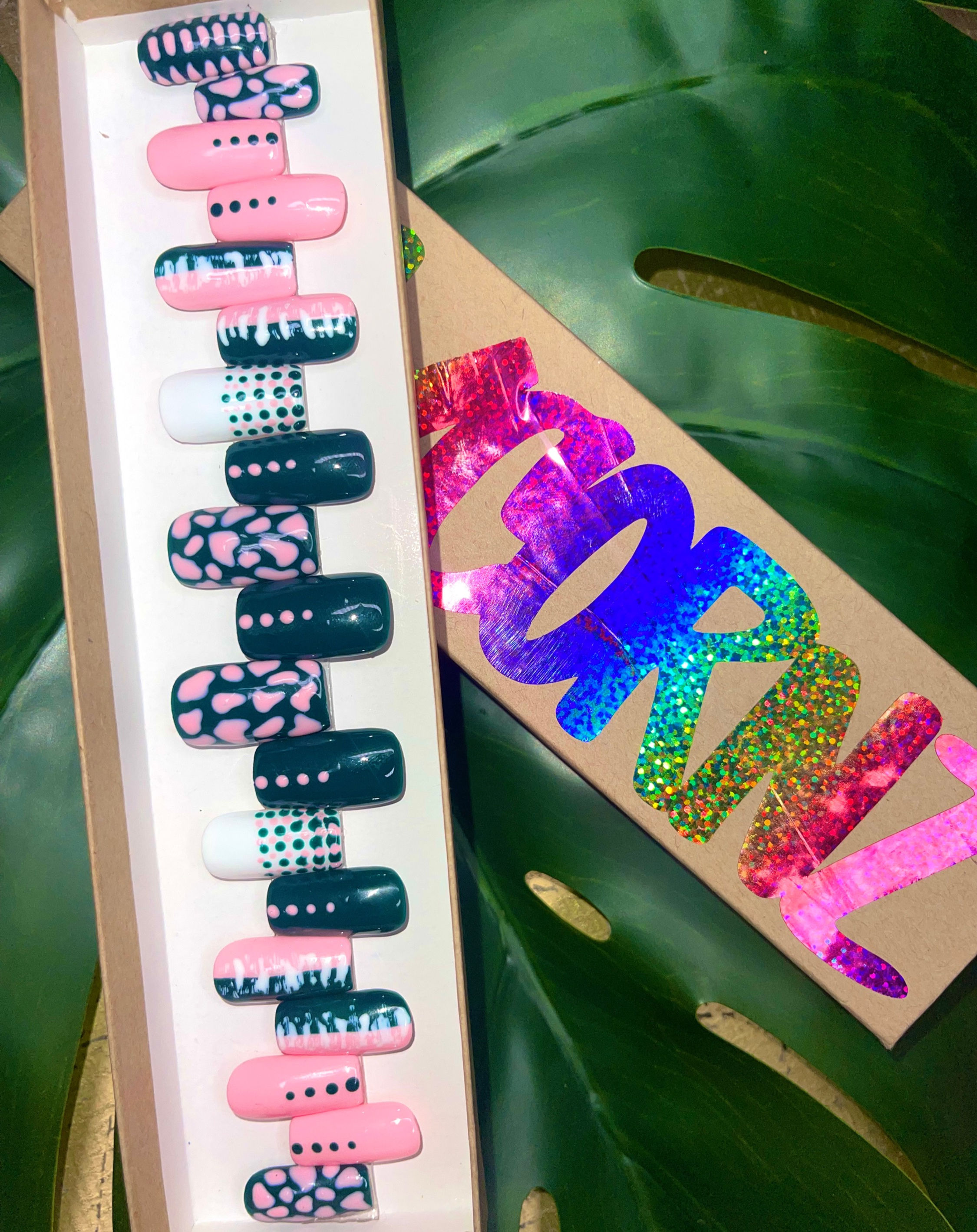 UNICORNZ Too Pretty 20 Nail Set