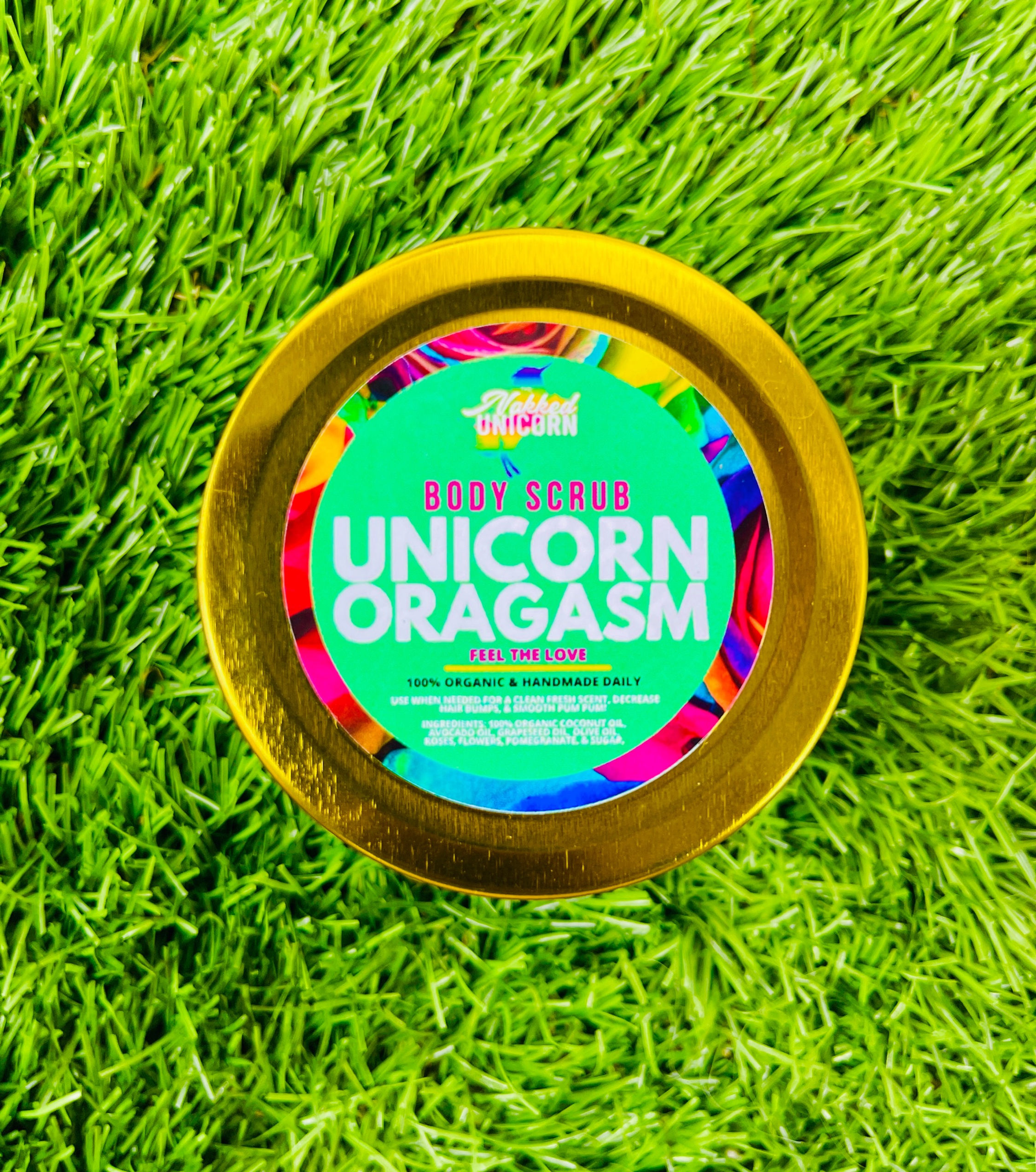 UNICORN ORAGASM Scrub by The Nakked Unicorn