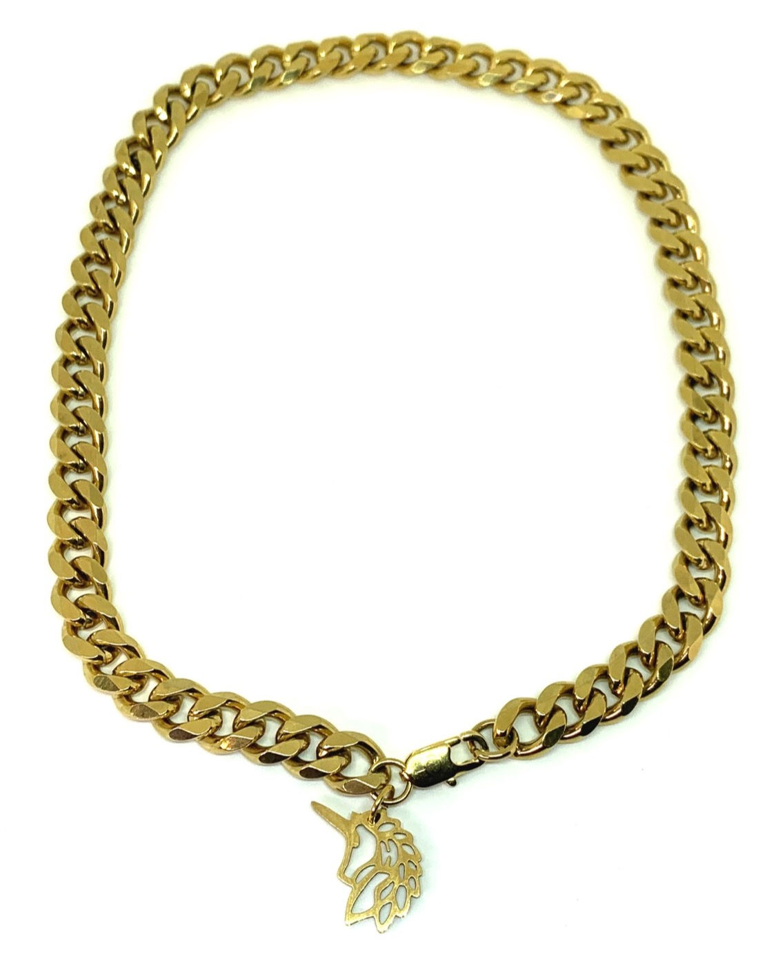 UNICORNZ Gold Cuban Link Necklace