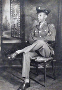 Pvt John Watkins, WWII Army Veteran 1994