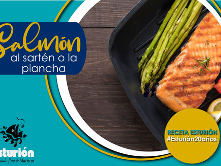 Salmón al sartén o la plancha