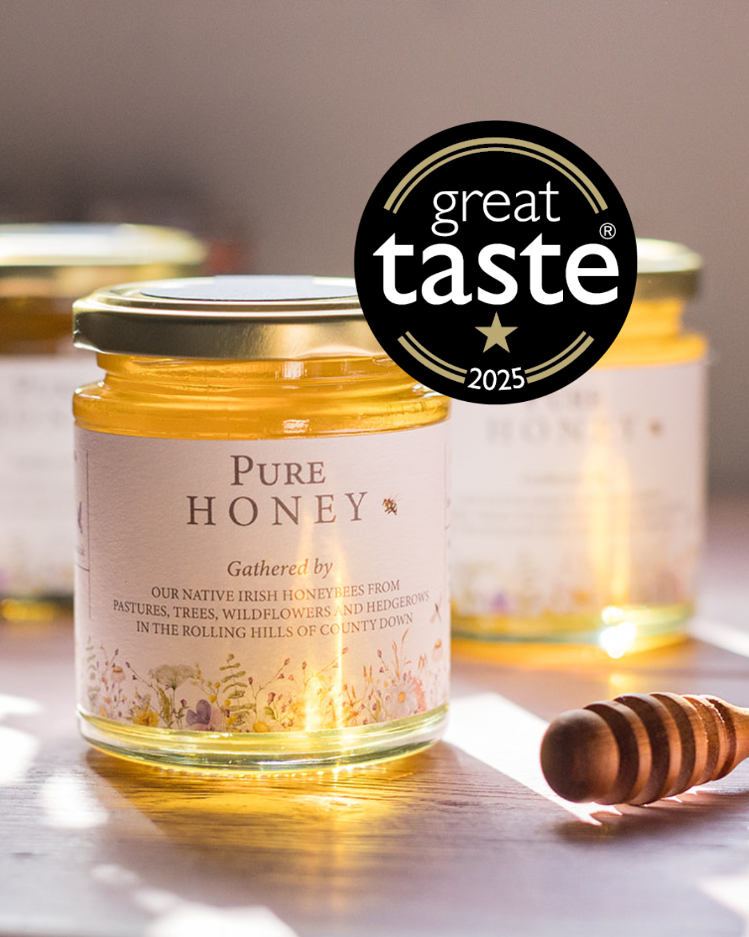 Pure Honey from our Native Irish Honeybees