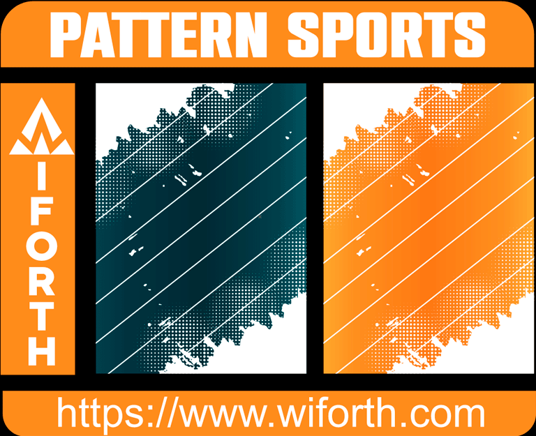 SPORTS PATTERN WHITE LINES