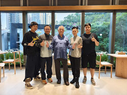 恩師崔老師合照