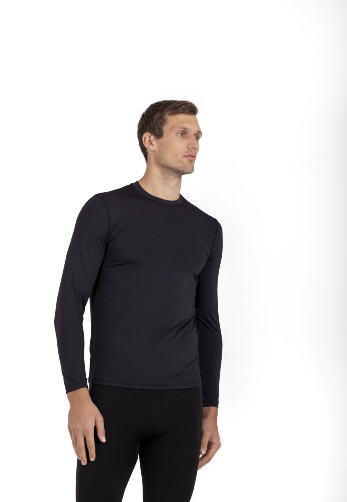 Thermal Uzun kollu Tisört Siyah