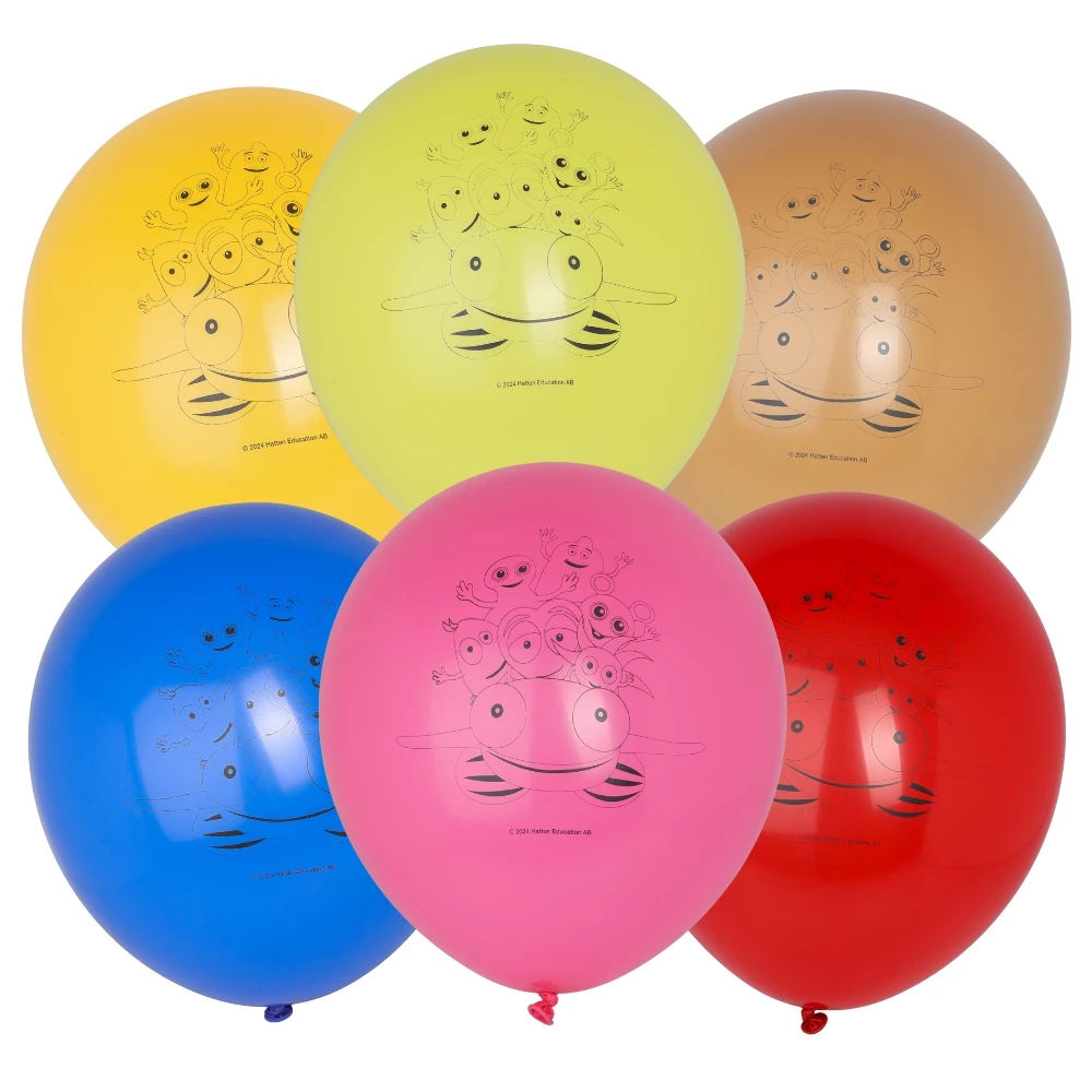 BALLOONS 12" BABBLARNA 6-PK. 71661