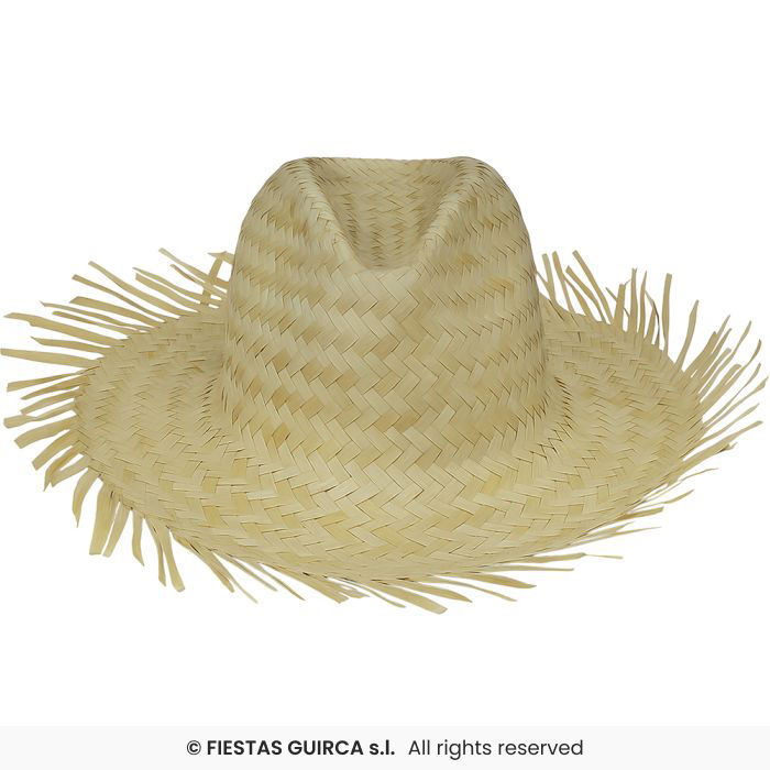 Miniatyrbilde: Summer hat scarecrow, straw. 13888