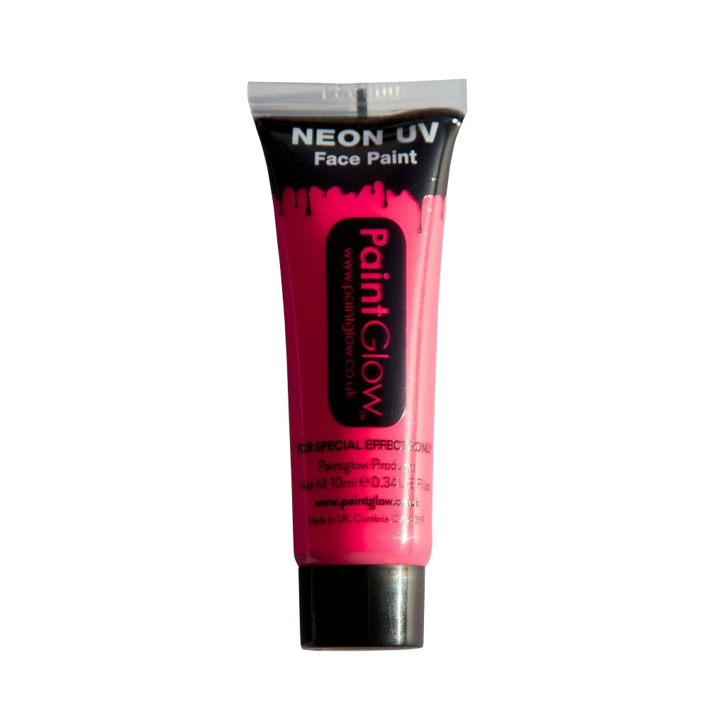 UV Body Paint 10ml - NEON PINK PG-AA1A04