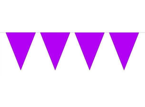 Flaggbanner - Ensfarget Lilla
1 Flaggbanner i plast - 10m - 29cm høy 22622