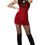 Miniatyrbilde: Fever Satanic Witch Costume, Red. 11956