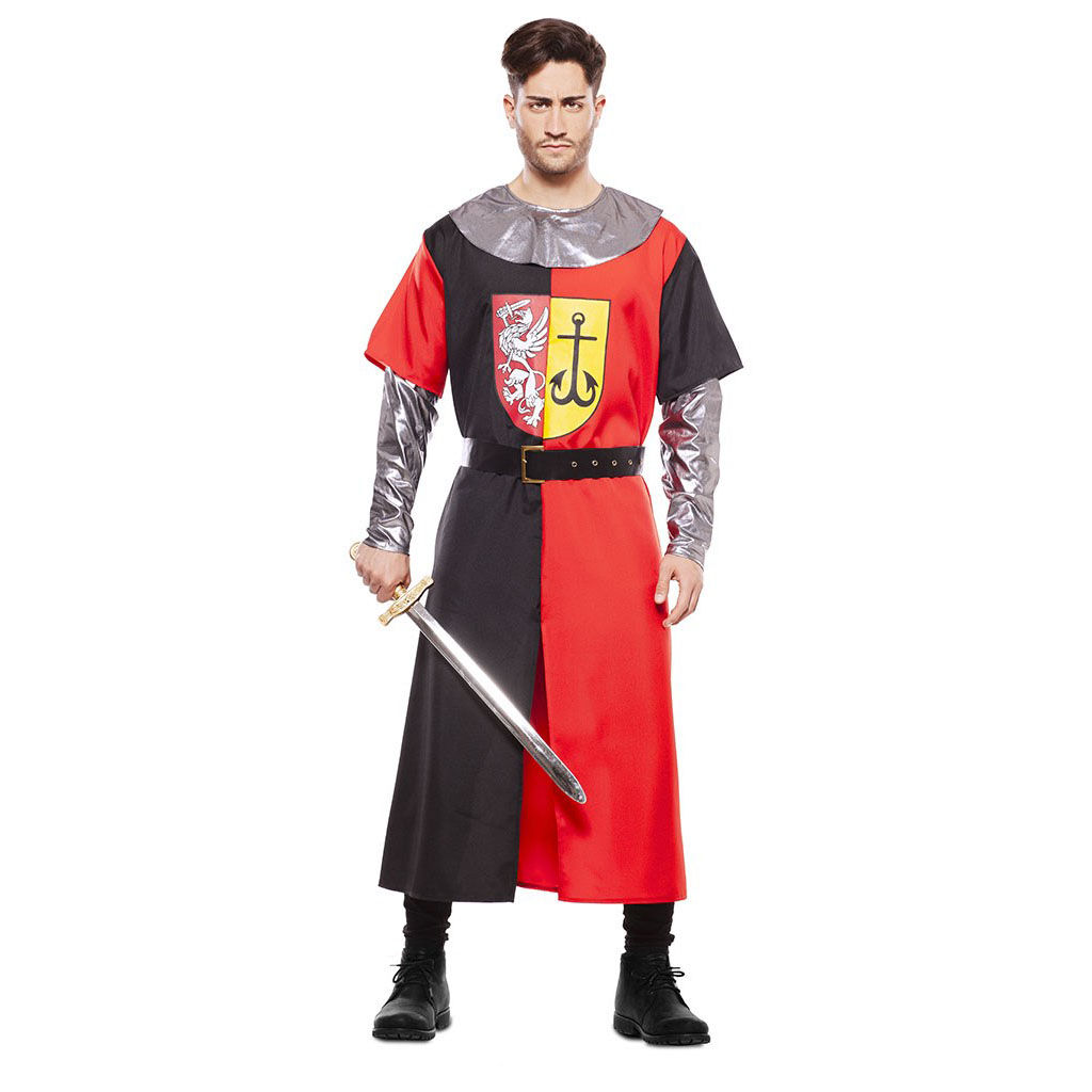 RED-BLACK MEDIEVAL CRUSADER 707021