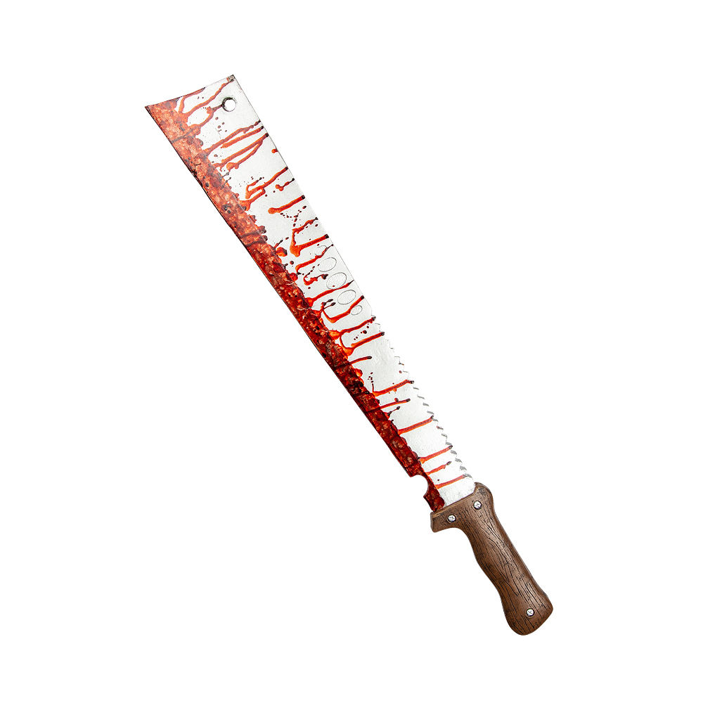 Realistic Prop PU Bloody Machete - 66cm (14+). HA-0305 Wicked