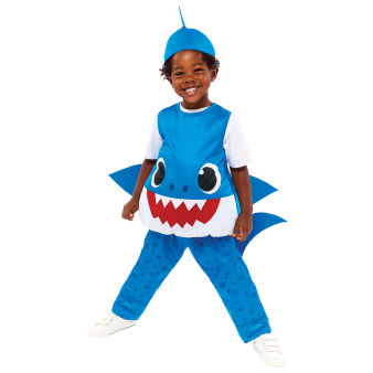 Child Costume Baby Shark Blue - Daddy 991332